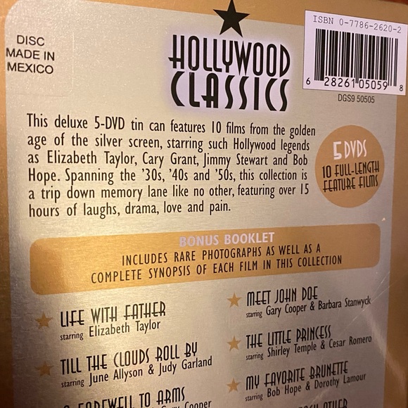 Hollywood Classics: The Golden Age of the Silverscreen (Collector Edt.) DVD Set - Picture 11 of 14